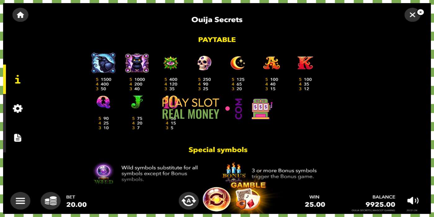 Rauf Ouija Secrets fyrir alvöru peninga, mynd - 5 Rauf Ouija Secrets fyrir alvöru peninga, mynd - 5