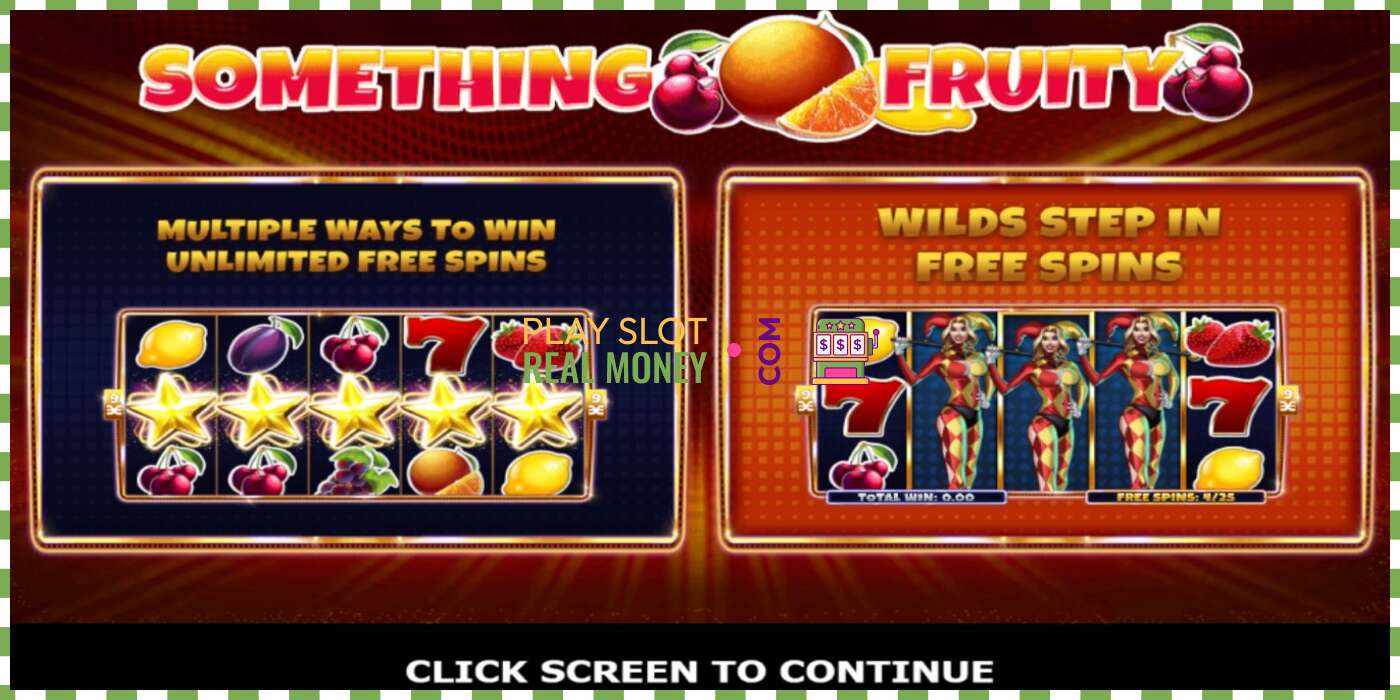 Yanayopangwa Something Fruity kwa pesa halisi, picha - 1 Yanayopangwa Something Fruity kwa pesa halisi, picha - 1