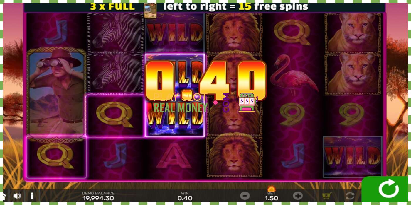 Slot Wild Lion with Reel Bingo za skutečné peníze, obrázek - 3