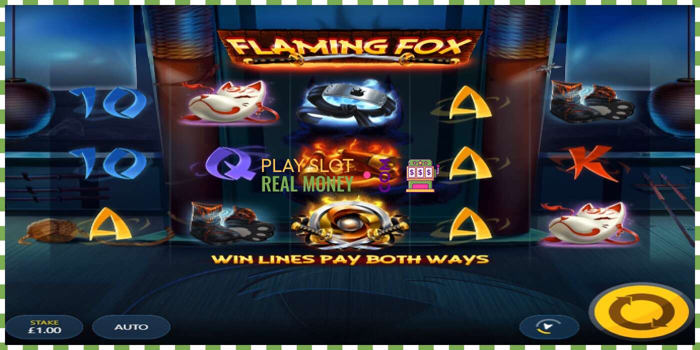 තව් Flaming Fox සැබෑ මුදල් සඳහා, පින්තූරය - 1