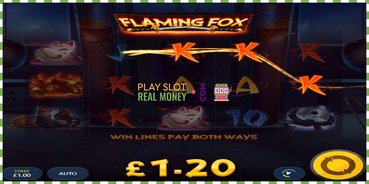 තව් Flaming Fox සැබෑ මුදල් සඳහා, පින්තූරය - 3