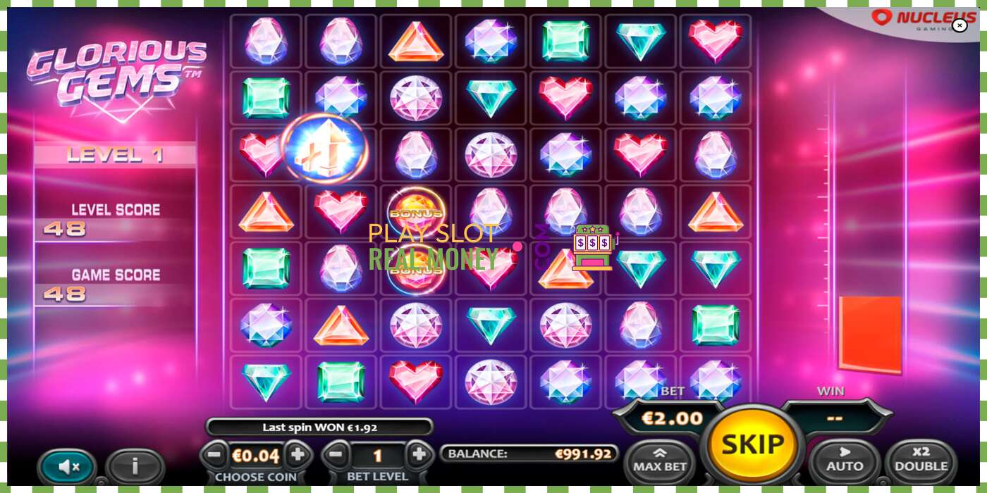 Sliotán Glorious Gems ar airgead fíor, pictiúr - 2