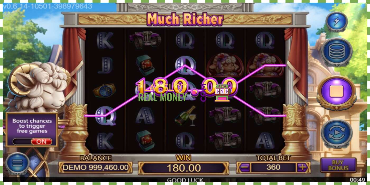 Slot Much Richer za skutečné peníze, obrázek - 3