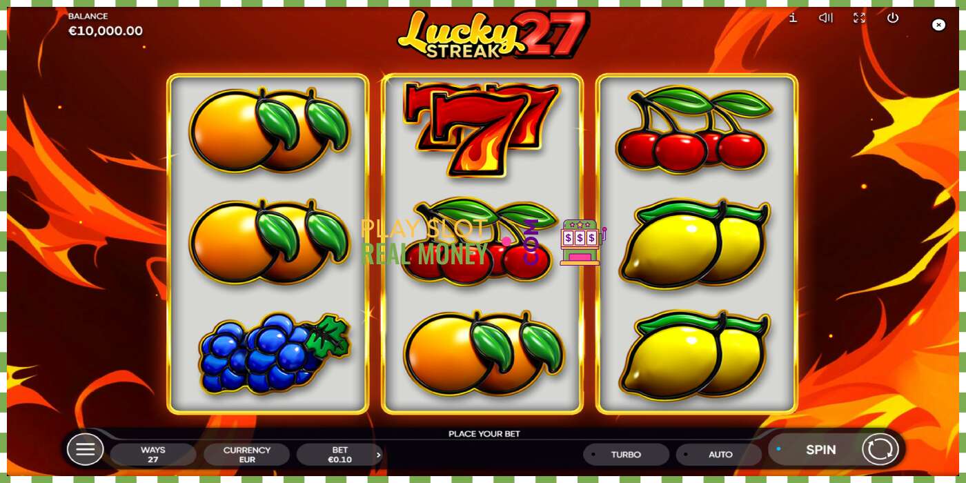 Slot Lucky Streak 27 za skutočné peniaze, obrázok - 1