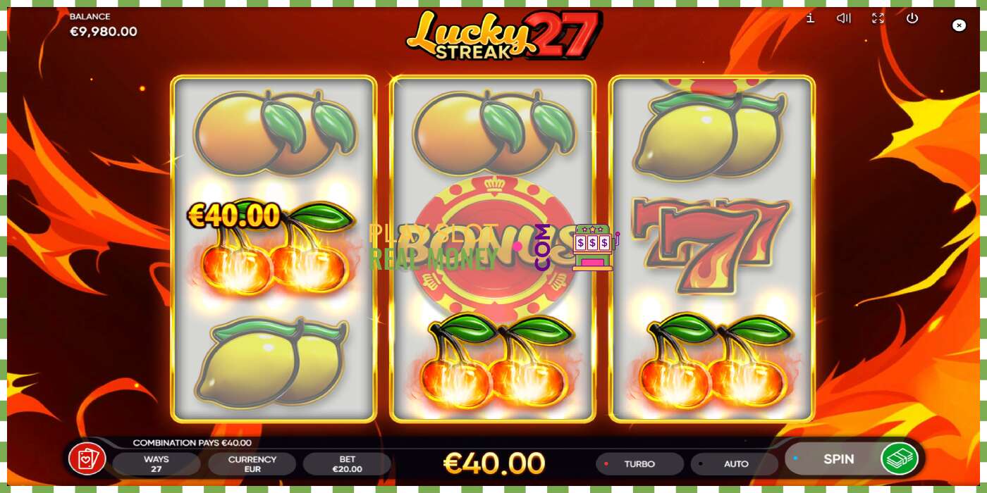 Slot Lucky Streak 27 za skutočné peniaze, obrázok - 4
