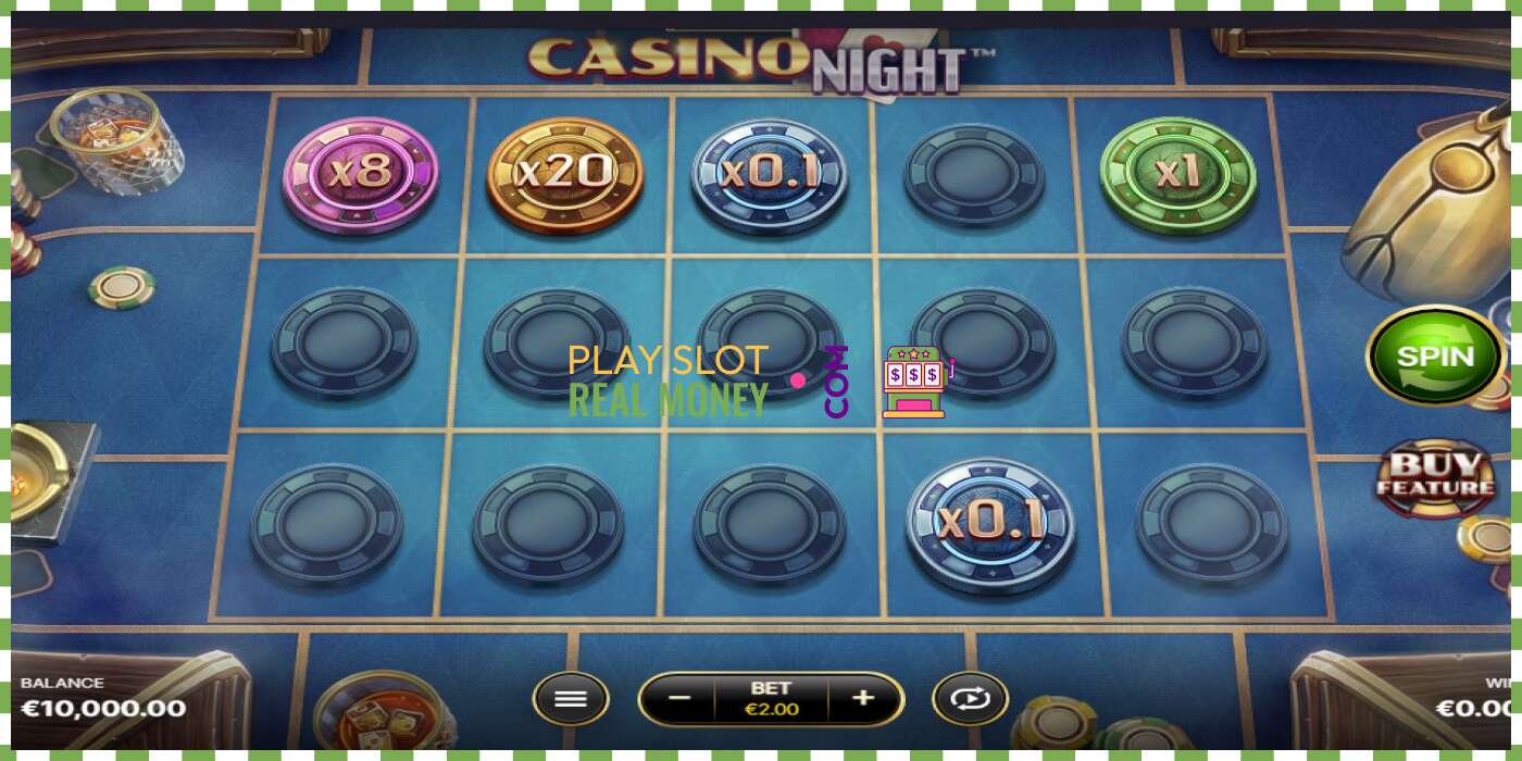 Yanayopangwa Casino Night kwa pesa halisi, picha - 1 Yanayopangwa Casino Night kwa pesa halisi, picha - 1