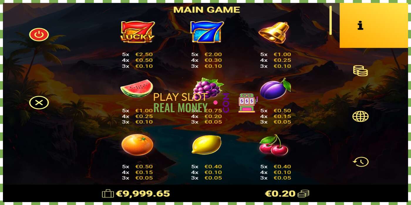Slot Fruit Eruption for real money, picture - 4