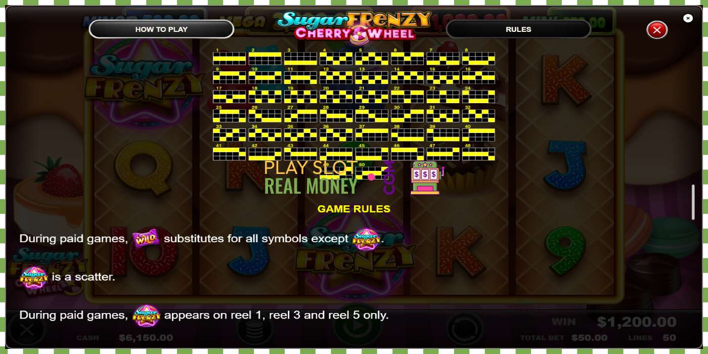Слот Sugar Frenzy Cherry Wheel на реальные деньги, картинка - 7