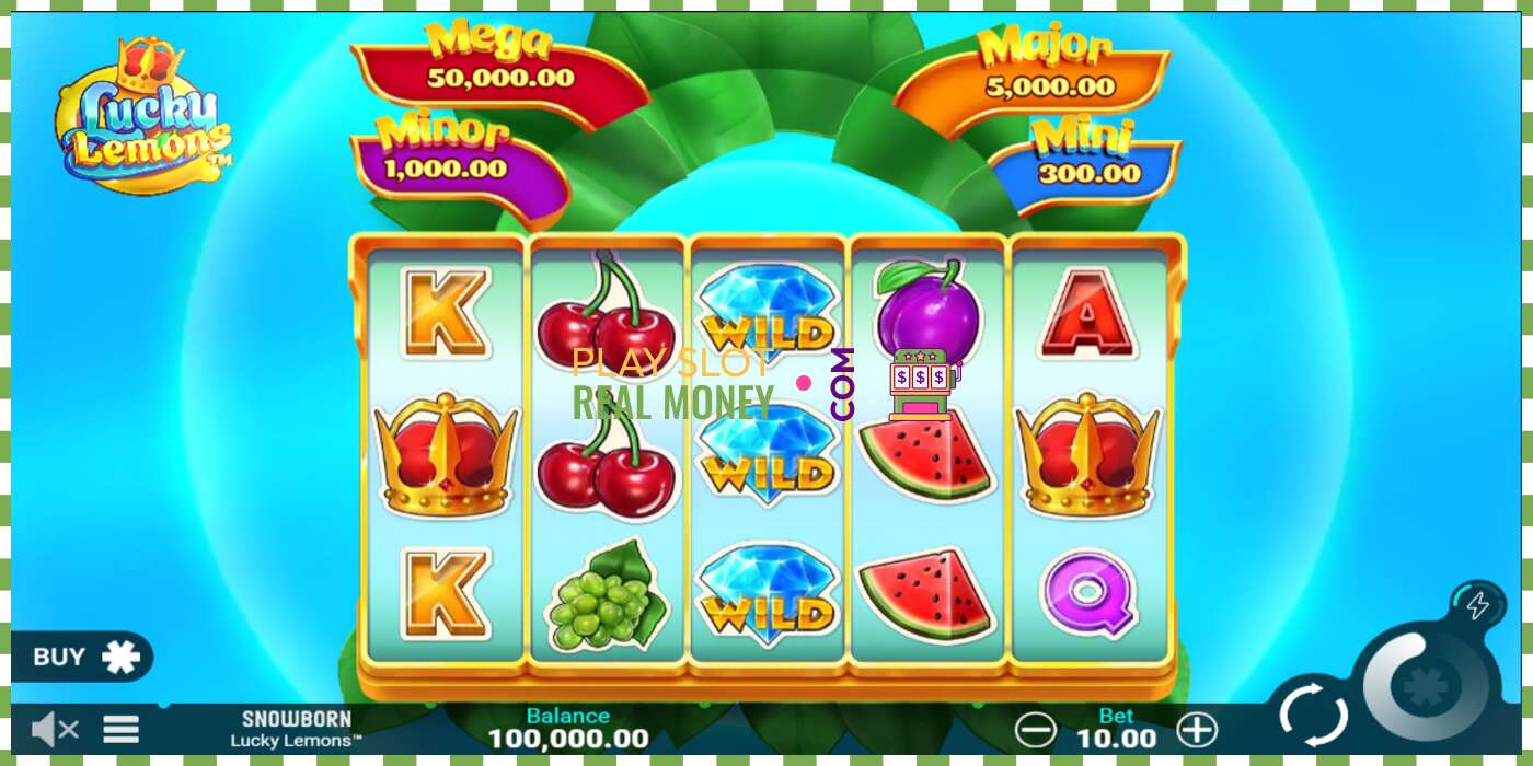 រន្ធដោត Lucky Lemons សម្រាប់ប្រាក់ពិត, រូបភាព - 2 រន្ធដោត Lucky Lemons សម្រាប់ប្រាក់ពិត, រូបភាព - 2