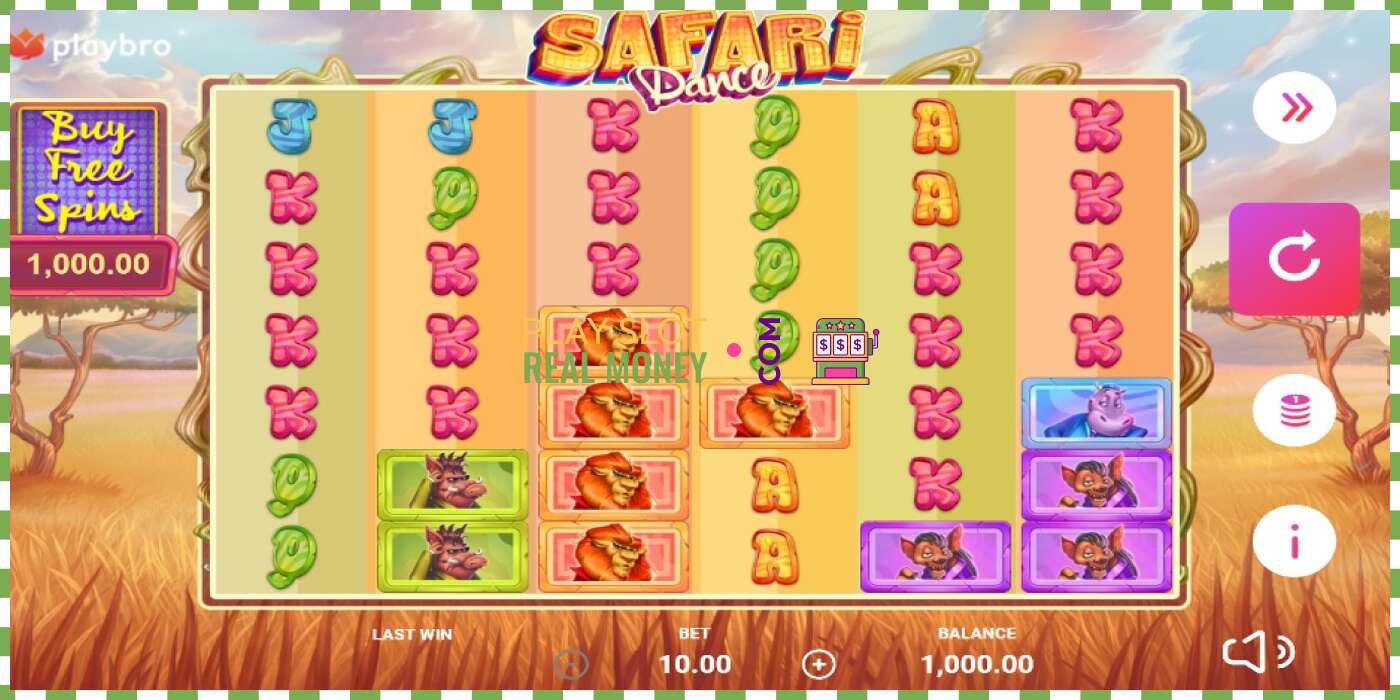 រន្ធដោត Safari Dance សម្រាប់ប្រាក់ពិត, រូបភាព - 1 រន្ធដោត Safari Dance សម្រាប់ប្រាក់ពិត, រូបភាព - 1
