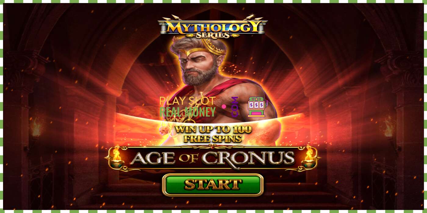 Слот Age of Cronus за вистински пари, слика - 1