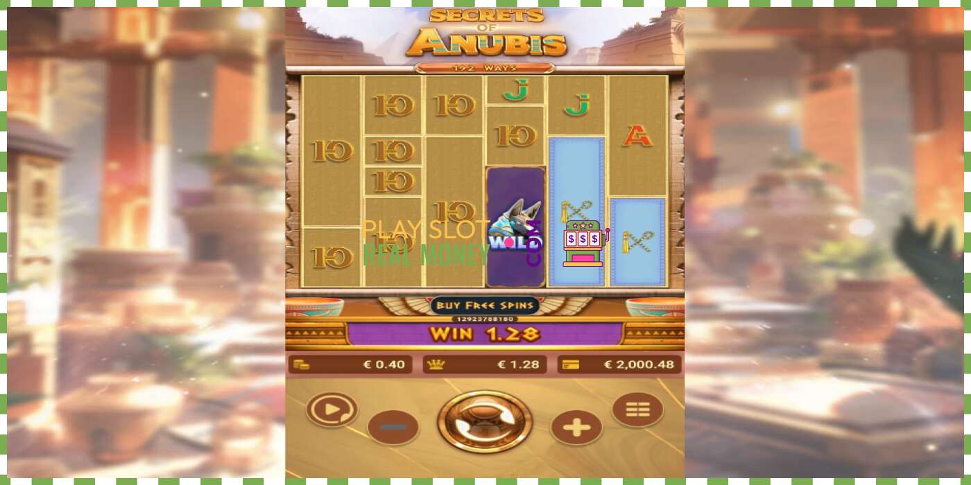 Fente Secrets of Anubis pour de largent réel, photo - 2