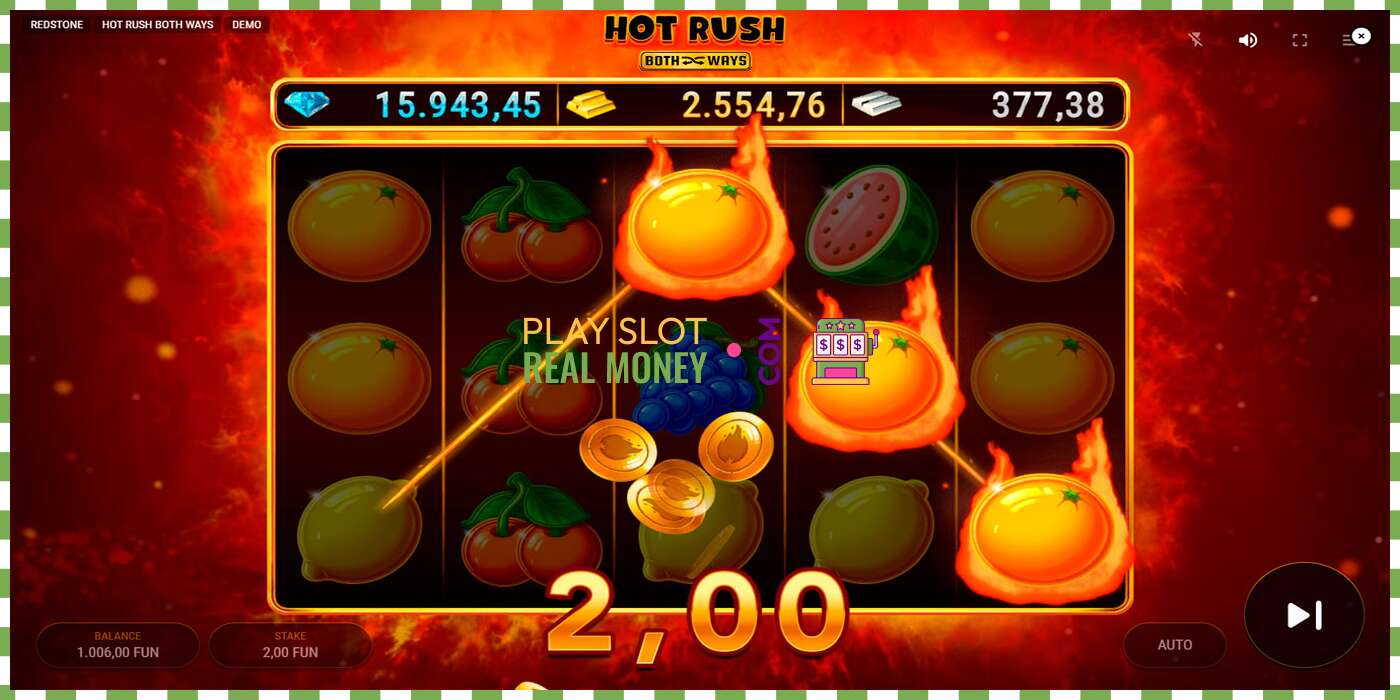 រន្ធដោត Hot Rush Both Ways សម្រាប់ប្រាក់ពិត, រូបភាព - 4