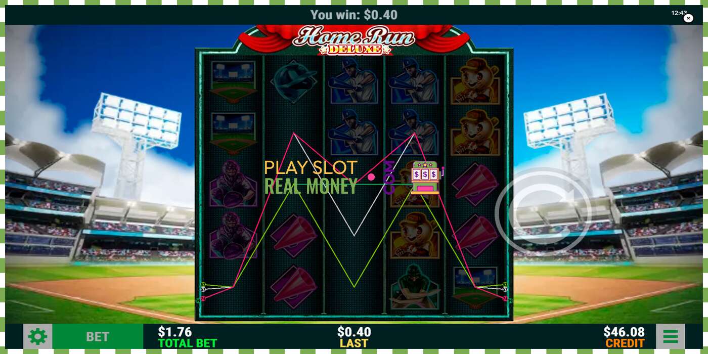 Celah Home Run Deluxe untuk uang sungguhan, gambar - 3