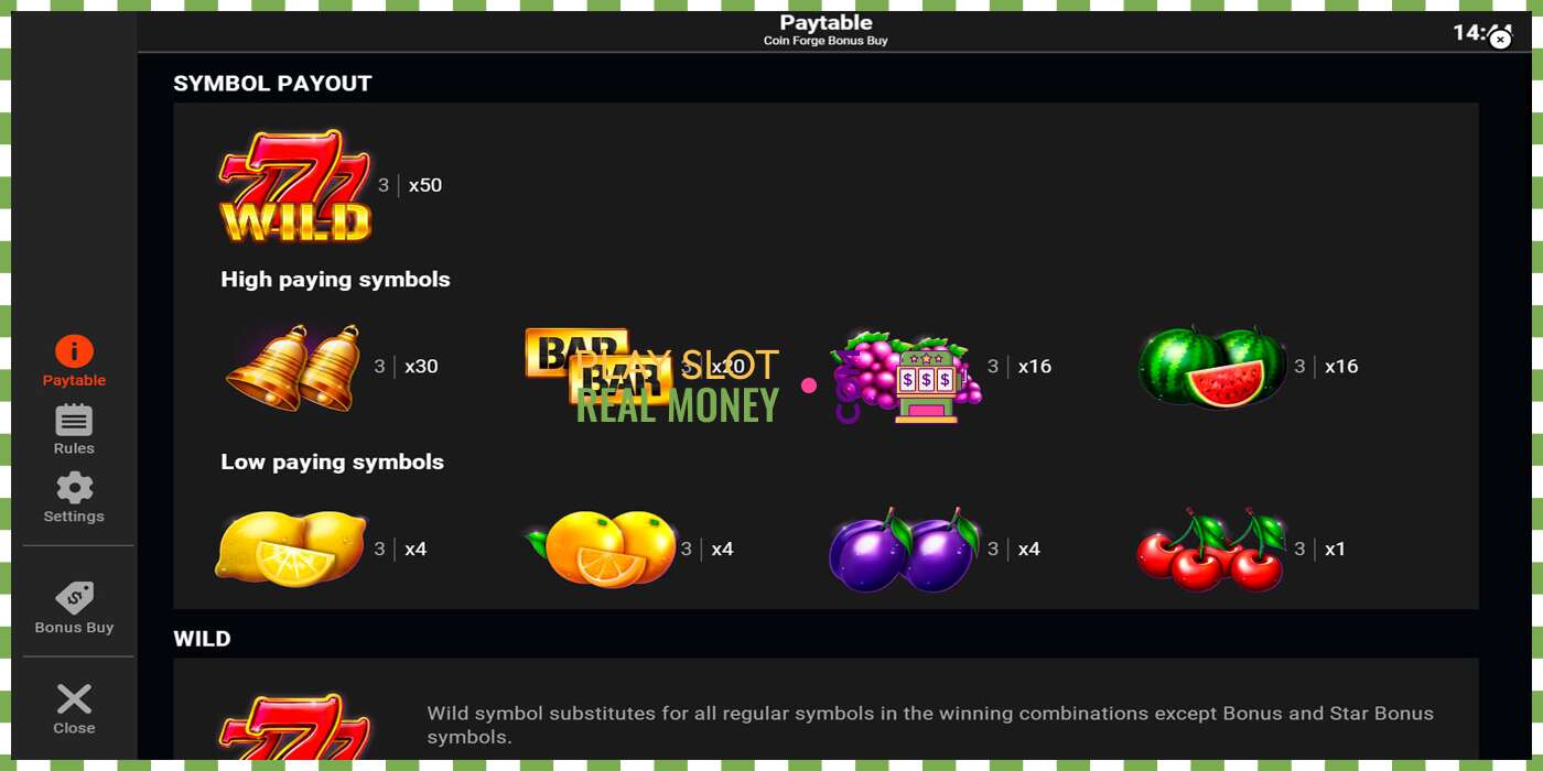 Slot Coin Forge Bonus Buy za skutočné peniaze, obrázok - 6