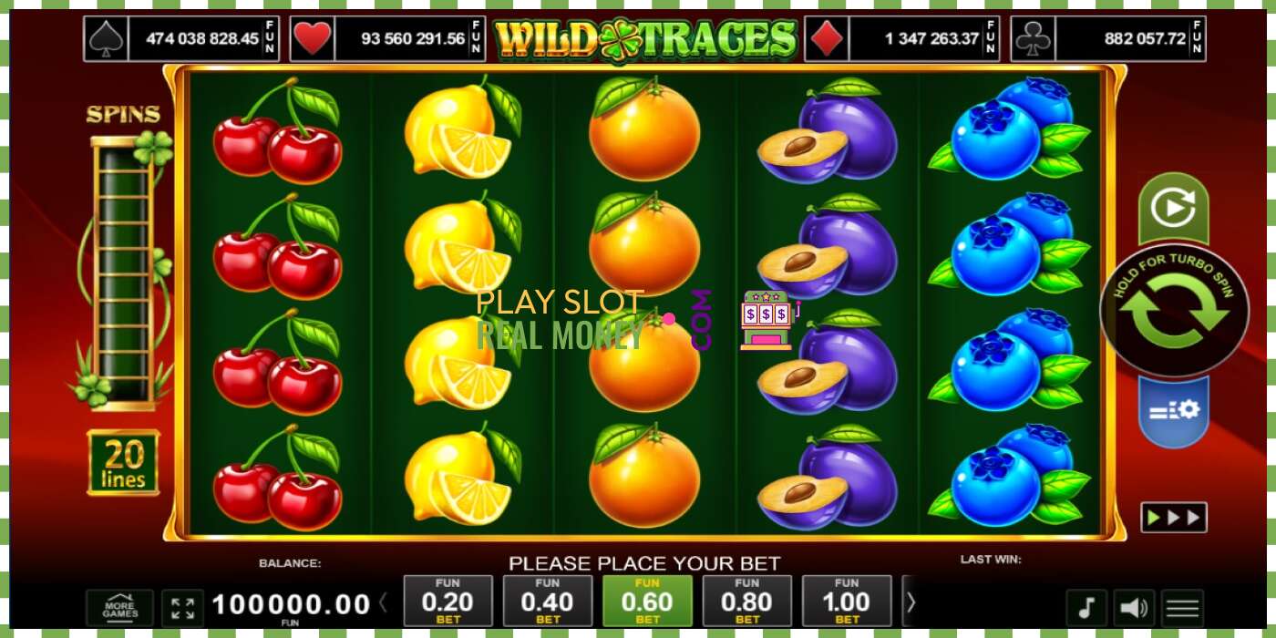 Slot Wild Traces za skutočné peniaze, obrázok - 1