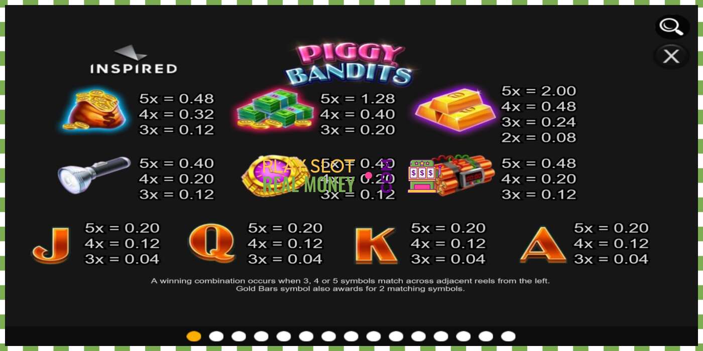 ສະລັອດຕິງ Piggy Bandits ສໍາລັບເງິນທີ່ແທ້ຈິງ, ຮູບພາບ - 4 ສະລັອດຕິງ Piggy Bandits ສໍາລັບເງິນທີ່ແທ້ຈິງ, ຮູບພາບ - 4