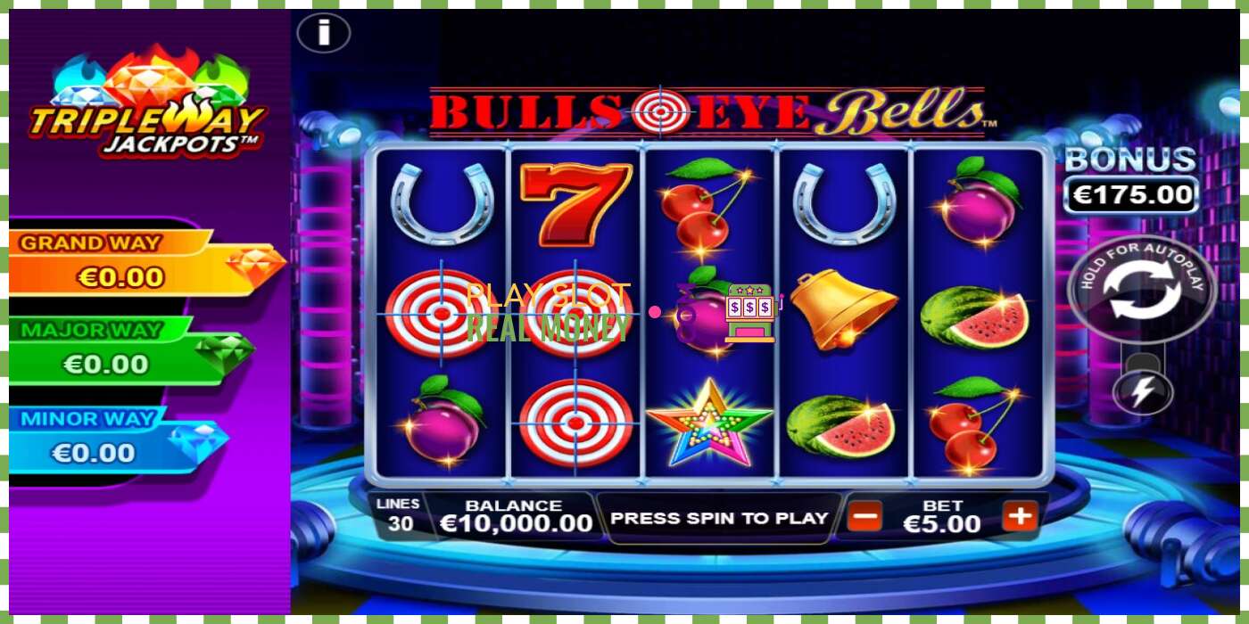 ສະລັອດຕິງ Bulls Eye Bells ສໍາລັບເງິນທີ່ແທ້ຈິງ, ຮູບພາບ - 1 ສະລັອດຕິງ Bulls Eye Bells ສໍາລັບເງິນທີ່ແທ້ຈິງ, ຮູບພາບ - 1