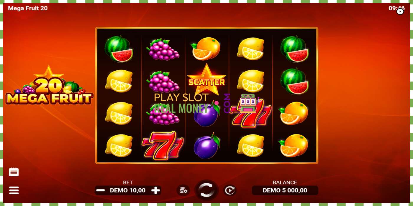 Slot Mega Fruit 20 za skutočné peniaze, obrázok - 2 Slot Mega Fruit 20 za skutočné peniaze, obrázok - 2