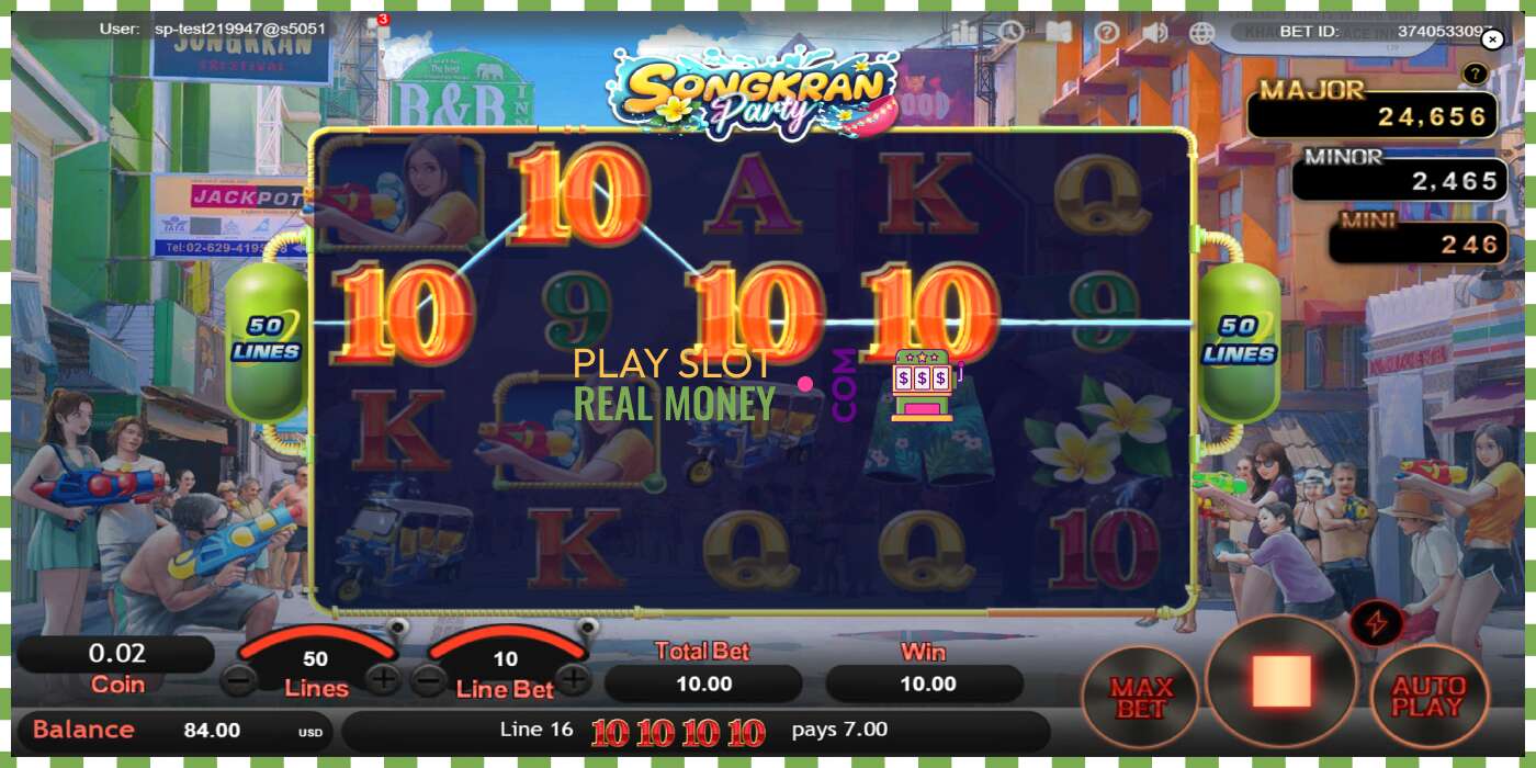 Slot Songkran Party za skutečné peníze, obrázek - 4