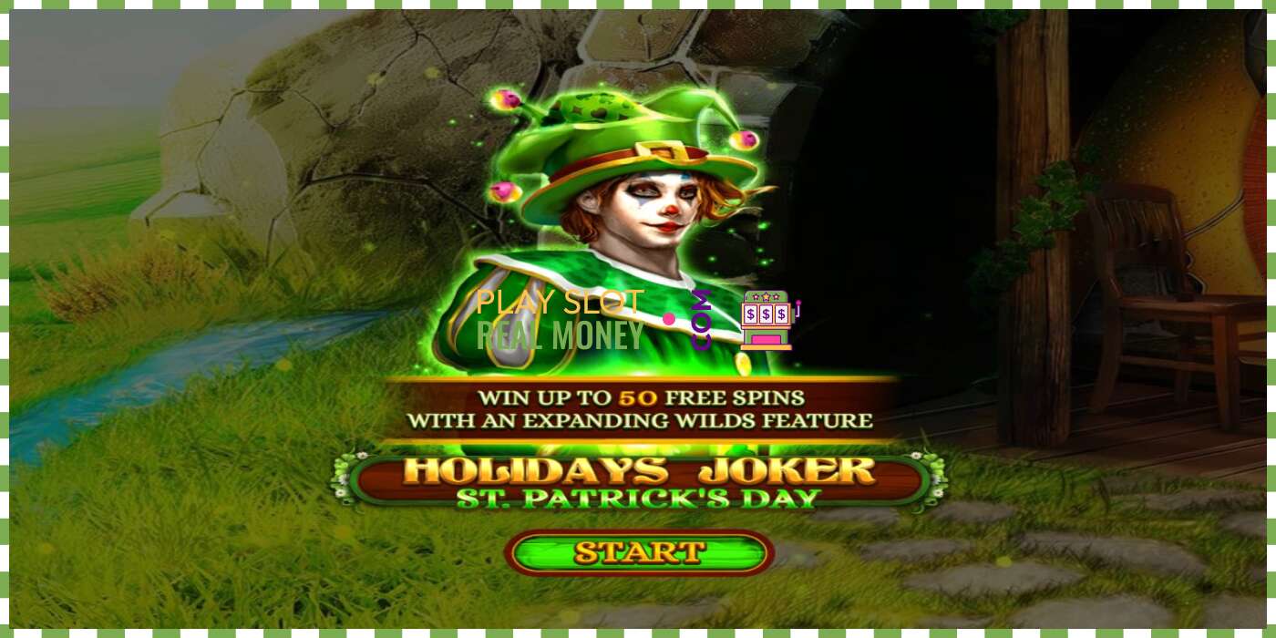 ສະລັອດຕິງ Holidays Joker - St. Patricks Day ສໍາລັບເງິນທີ່ແທ້ຈິງ, ຮູບພາບ - 1 ສະລັອດຕິງ Holidays Joker - St. Patricks Day ສໍາລັບເງິນທີ່ແທ້ຈິງ, ຮູບພາບ - 1