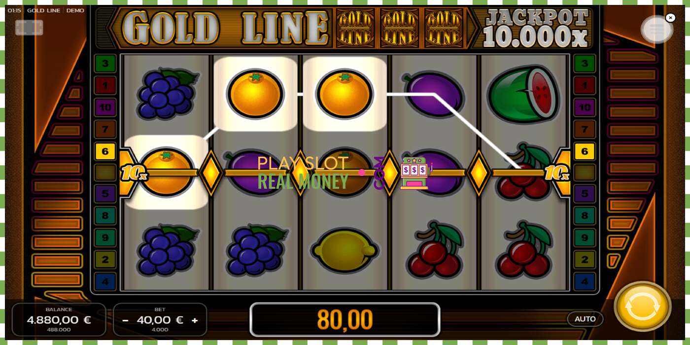 រន្ធដោត Gold Line សម្រាប់ប្រាក់ពិត, រូបភាព - 3
