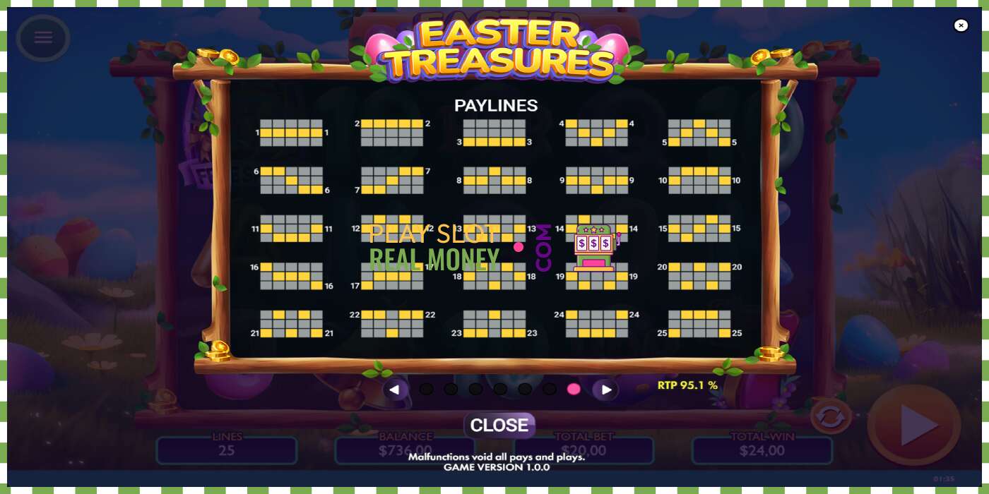 រន្ធដោត Easter Treasures សម្រាប់ប្រាក់ពិត, រូបភាព - 7 រន្ធដោត Easter Treasures សម្រាប់ប្រាក់ពិត, រូបភាព - 7