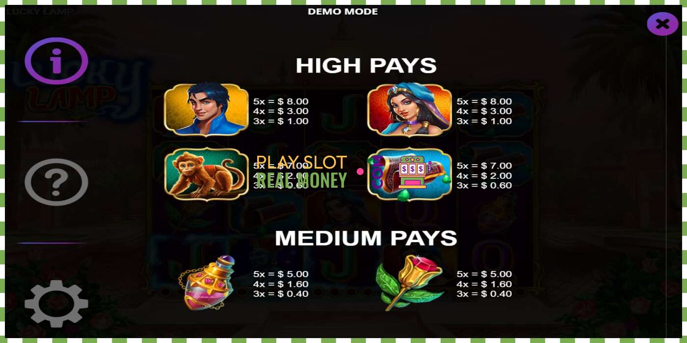 Slot Lucky Lamp чыныгы акча үчүн, сүрөт - 5 Slot Lucky Lamp чыныгы акча үчүн, сүрөт - 5