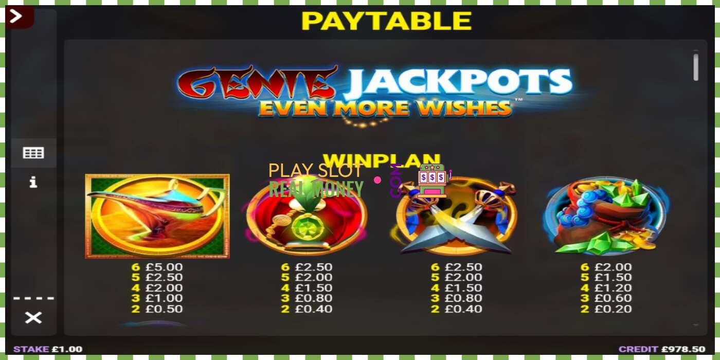 Slot Genie Jackpots Even More Wishes for real money, picture - 4 Slot Genie Jackpots Even More Wishes for real money, picture - 4