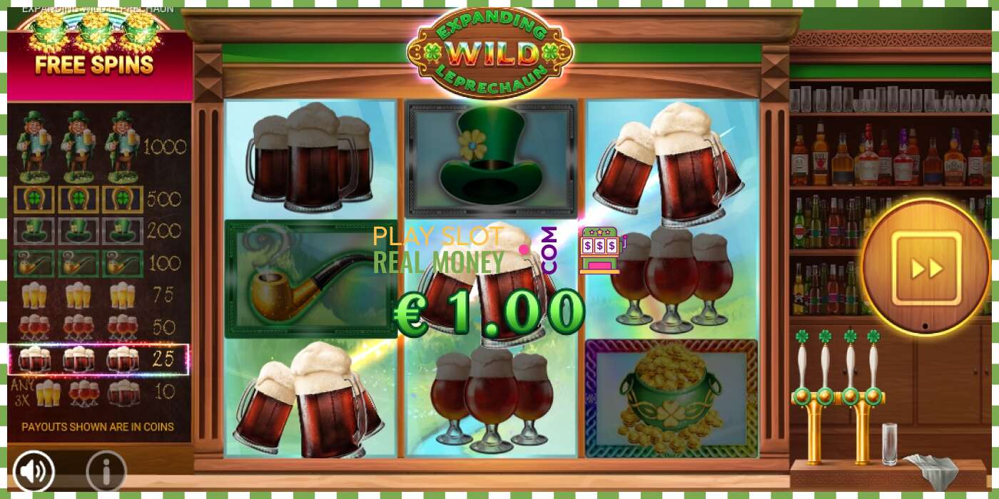 Slot Expanding Wild Leprechaun for real money, picture - 3