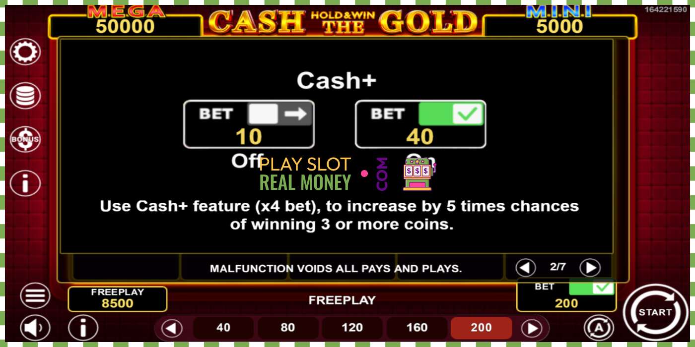 Slot Cash The Gold Hold & Win for real money, picture - 5 Slot Cash The Gold Hold & Win for real money, picture - 5