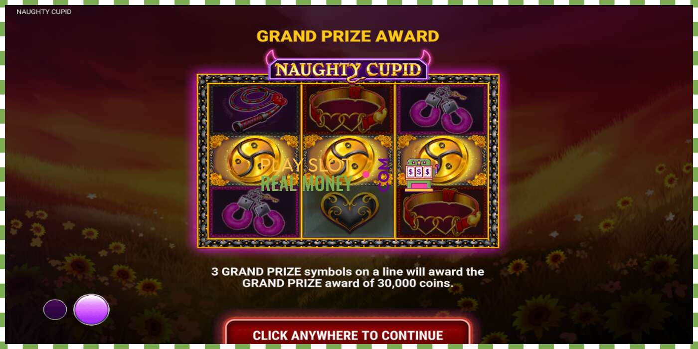 ສະລັອດຕິງ Naughty Cupid ສໍາລັບເງິນທີ່ແທ້ຈິງ, ຮູບພາບ - 1 ສະລັອດຕິງ Naughty Cupid ສໍາລັບເງິນທີ່ແທ້ຈິງ, ຮູບພາບ - 1