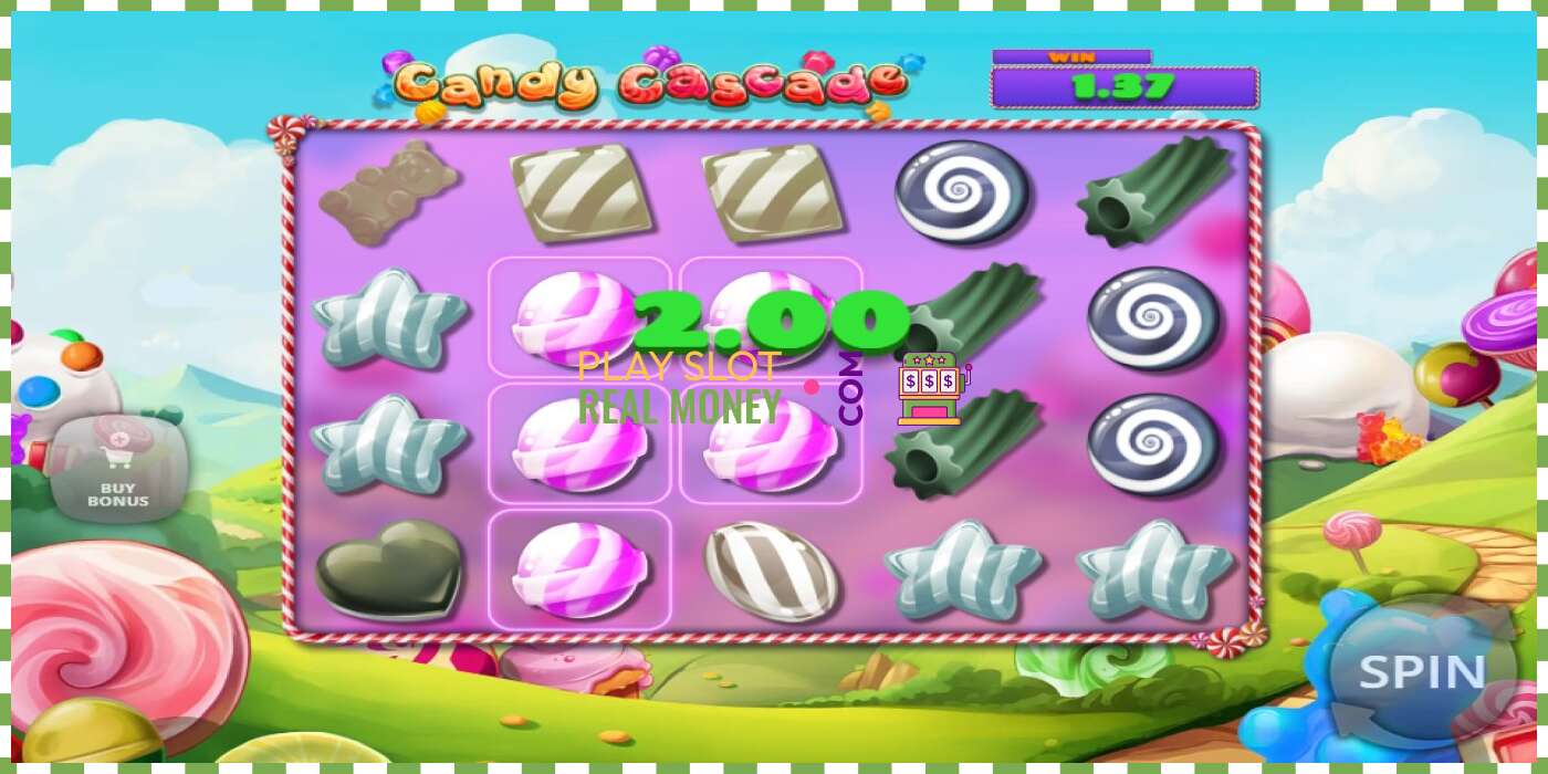 រន្ធដោត Candy Cascade សម្រាប់ប្រាក់ពិត, រូបភាព - 2 រន្ធដោត Candy Cascade សម្រាប់ប្រាក់ពិត, រូបភាព - 2