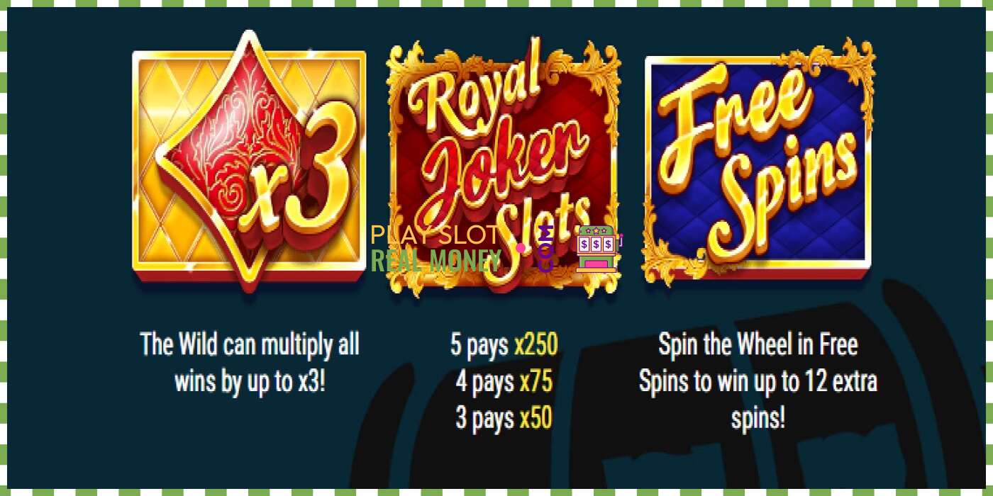 ສະລັອດຕິງ Royal Joker Slots ສໍາລັບເງິນທີ່ແທ້ຈິງ, ຮູບພາບ - 5 ສະລັອດຕິງ Royal Joker Slots ສໍາລັບເງິນທີ່ແທ້ຈິງ, ຮູບພາບ - 5