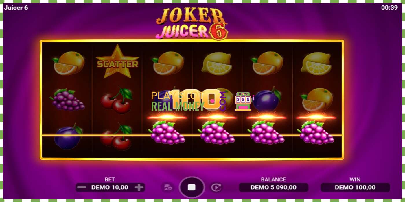 Ranura Joker Juicer 6 per diners reals, imatge - 3