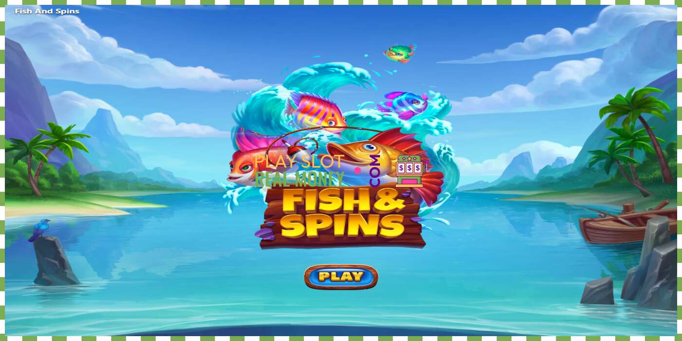 រន្ធដោត Fish & Spins សម្រាប់ប្រាក់ពិត, រូបភាព - 1