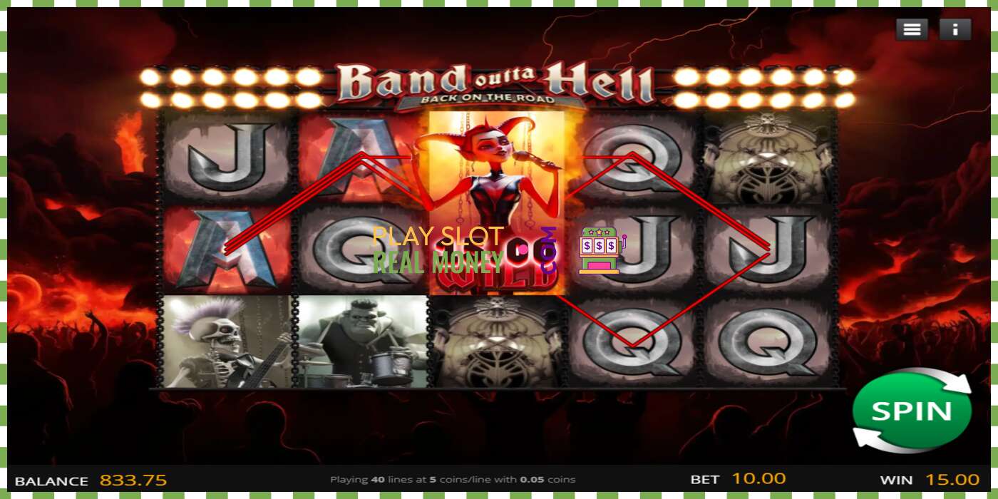 Slot Band Outta Hell - Back on the Road for real money, picture - 2 Slot Band Outta Hell - Back on the Road for real money, picture - 2