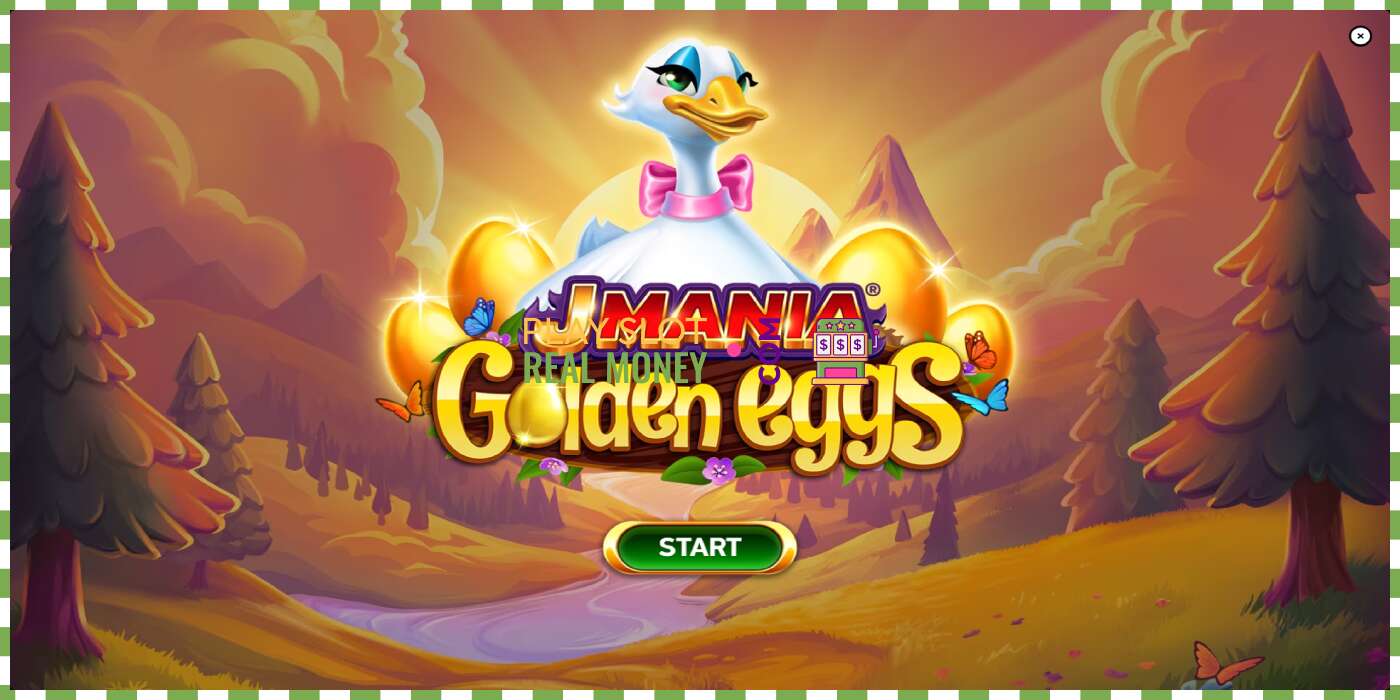 រន្ធដោត J Mania Golden Eggs សម្រាប់ប្រាក់ពិត, រូបភាព - 1