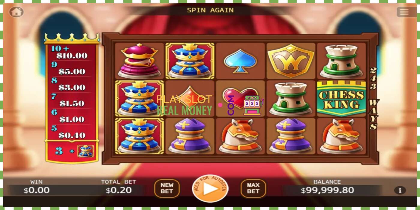 ສະລັອດຕິງ Chess King ສໍາລັບເງິນທີ່ແທ້ຈິງ, ຮູບພາບ - 1 ສະລັອດຕິງ Chess King ສໍາລັບເງິນທີ່ແທ້ຈິງ, ຮູບພາບ - 1