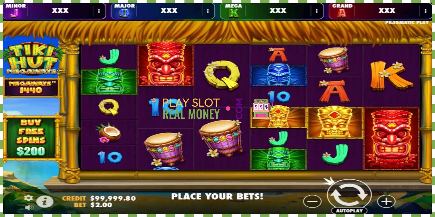 Slot Tiki Hut Megaways for real money, picture - 2