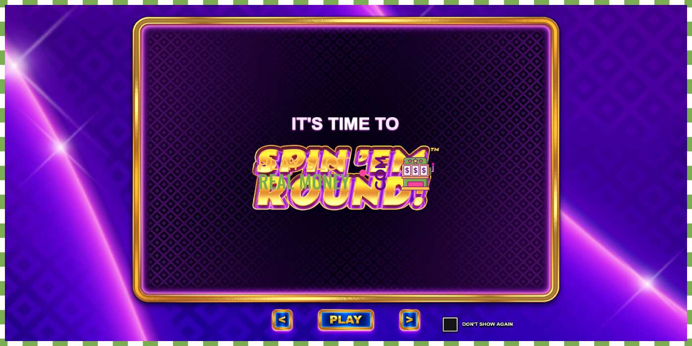 ສະລັອດຕິງ Spin Em Round ສໍາລັບເງິນທີ່ແທ້ຈິງ, ຮູບພາບ - 1 ສະລັອດຕິງ Spin Em Round ສໍາລັບເງິນທີ່ແທ້ຈິງ, ຮູບພາບ - 1