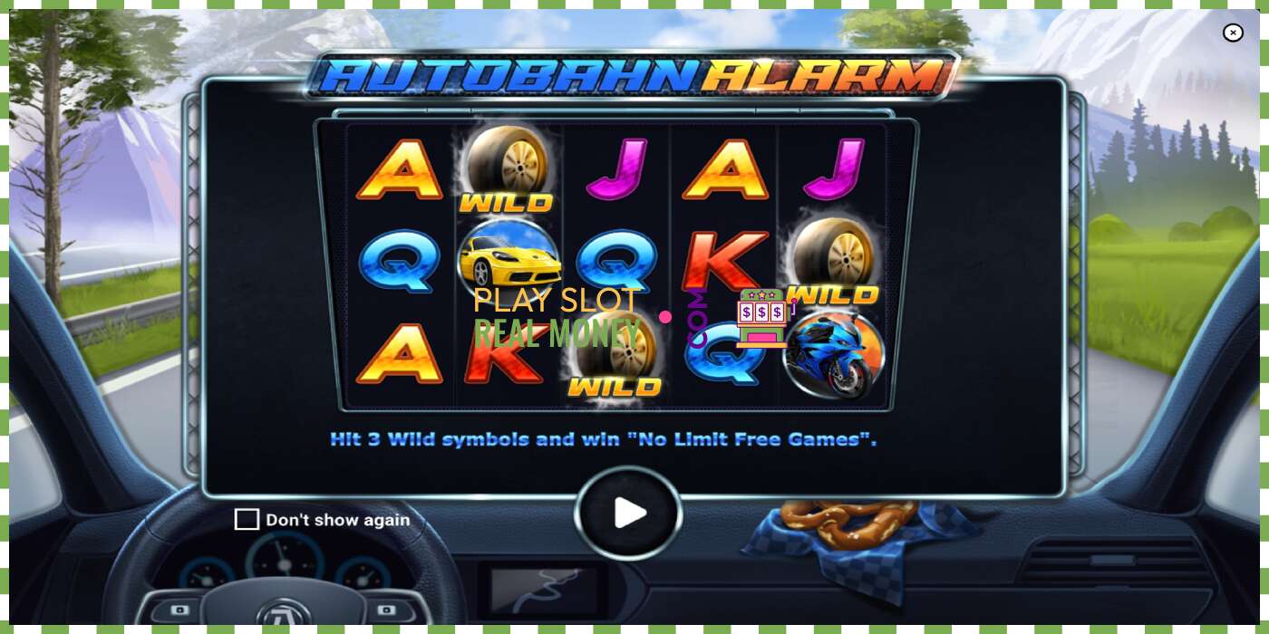 Slot Autobahn Alarm for real money, picture - 1