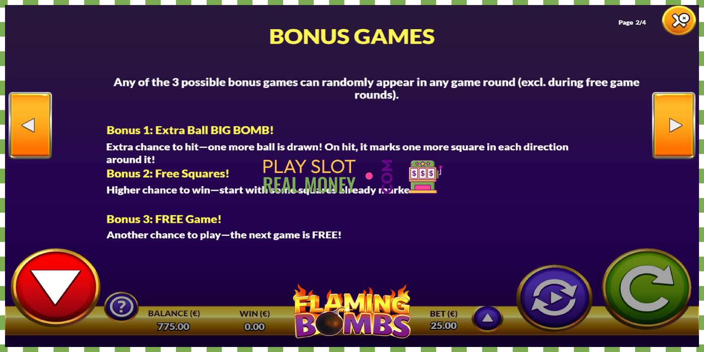 រន្ធដោត Flaming Bombs សម្រាប់ប្រាក់ពិត, រូបភាព - 5 រន្ធដោត Flaming Bombs សម្រាប់ប្រាក់ពិត, រូបភាព - 5