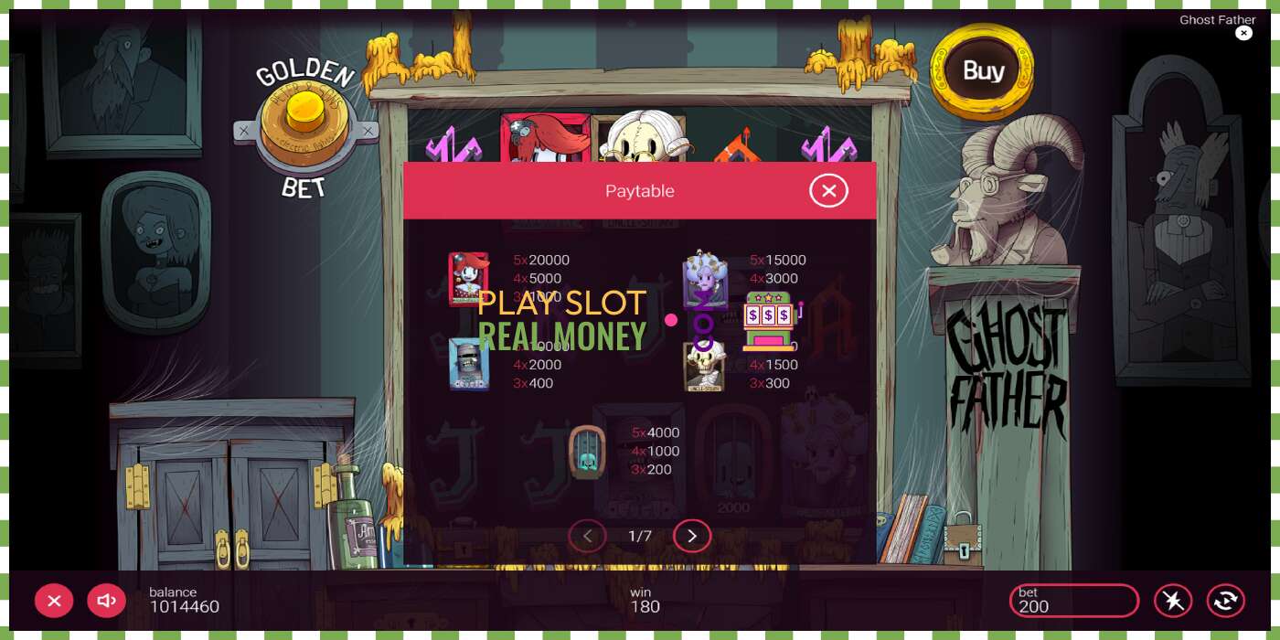 ສະລັອດຕິງ Ghost Father ສໍາລັບເງິນທີ່ແທ້ຈິງ, ຮູບພາບ - 5 ສະລັອດຕິງ Ghost Father ສໍາລັບເງິນທີ່ແທ້ຈິງ, ຮູບພາບ - 5