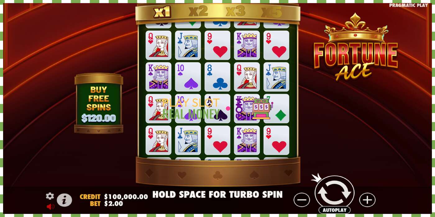 ສະລັອດຕິງ Fortune Ace ສໍາລັບເງິນທີ່ແທ້ຈິງ, ຮູບພາບ - 1 ສະລັອດຕິງ Fortune Ace ສໍາລັບເງິນທີ່ແທ້ຈິງ, ຮູບພາບ - 1