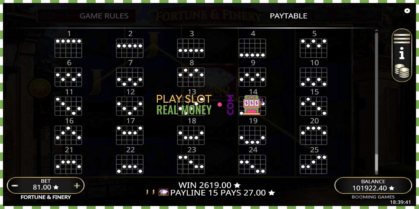 Slot Fortune & Finery for real money, picture - 7 Slot Fortune & Finery for real money, picture - 7