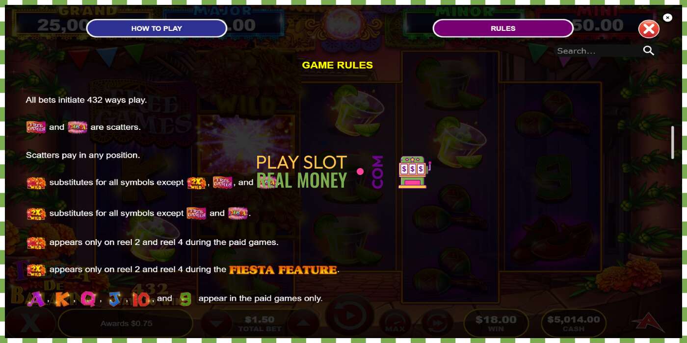 Slot Fiesta De Bailarina for real money, picture - 7