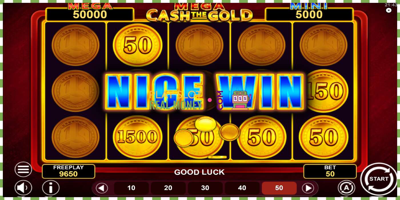 Slot Mega Cash The Gold for real money, picture - 3 Slot Mega Cash The Gold for real money, picture - 3