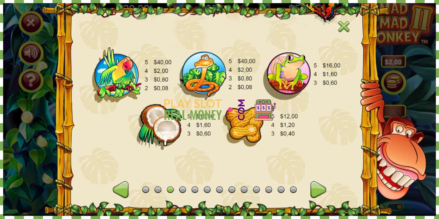 Slot Mad Mad Monkey 2 za skutečné peníze, obrázek - 4