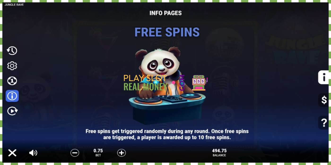 Slot Jungle Rave za skutečné peníze, obrázek - 4